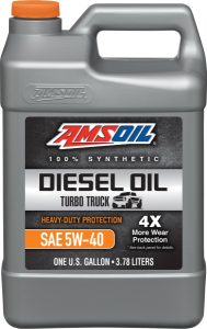 AMSOIL HEAVY-DUTY SYNTHETIC DIESEL OIL 5W-40 - Image 2