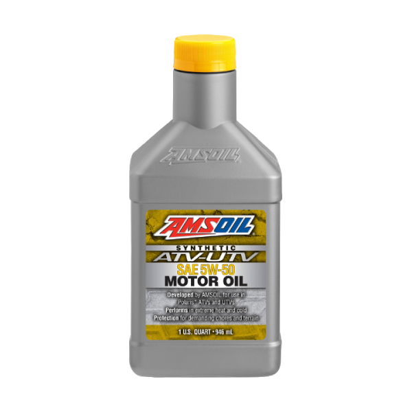 AMSOIL 5W-50 SYNTHETIC ATV/UTV ENGINE OIL