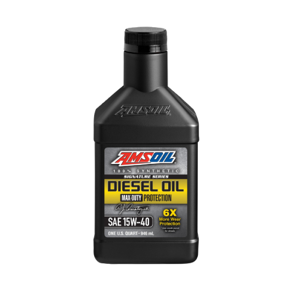 DMEQT AMSOIL SIGNATURE SERIES MAX-DUTY SYNTHETIC DIESEL OIL - 15W-40 - Image 1