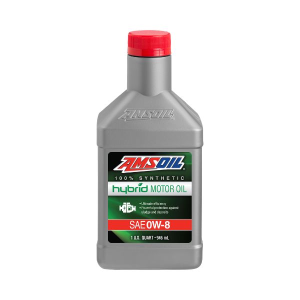 AMSOIL 0W-8 100% SYNTHETIC HYBRID MOTOR OIL